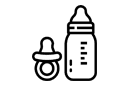 Icono biberón